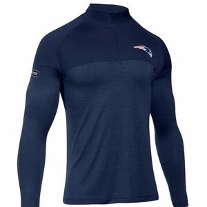 🏈 New England Patriots Under Armour Combine Authentic Tech  Pullover Lg